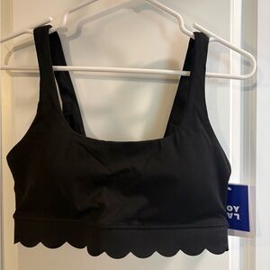 JoyLab Scallop Edge Sports Bra NWT